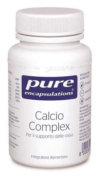 Pure encapsulations calcio complex 30 capsule