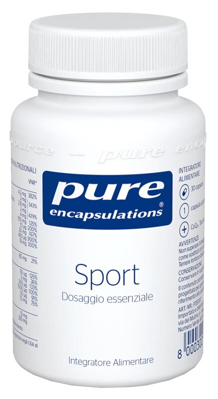 Pure encapsulations sport 30 capsule