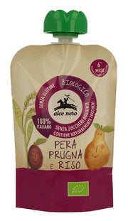 Purea pera/prugna/riso baby food 100 g