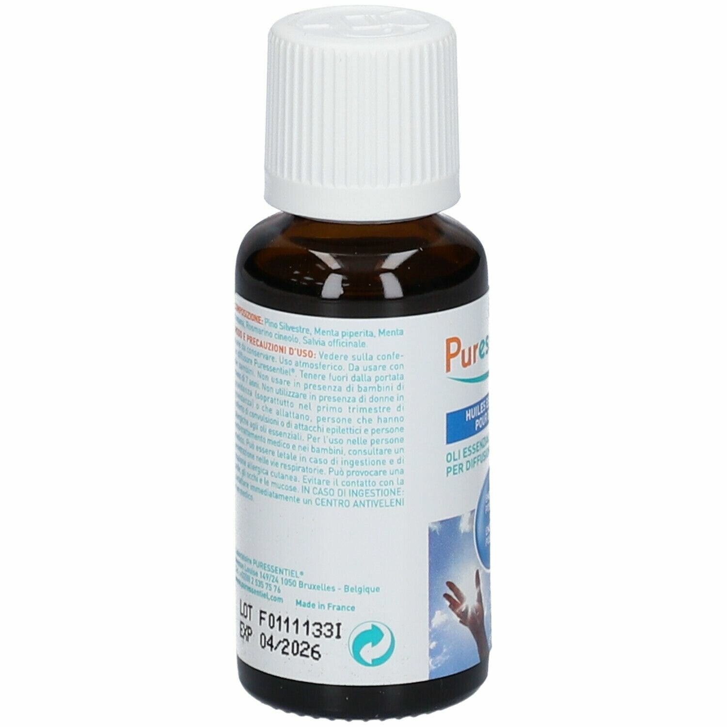 Puressentiel miscela energia positiva per diffusione 30 ml