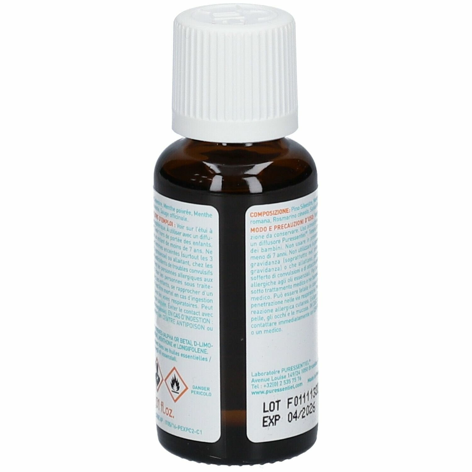 Puressentiel miscela energia positiva per diffusione 30 ml