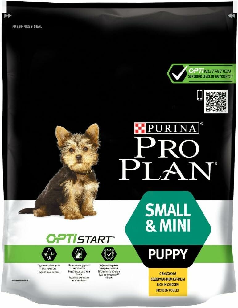 Purina pro plan opti start small & mini puppy crocchette gusto pollo 700g