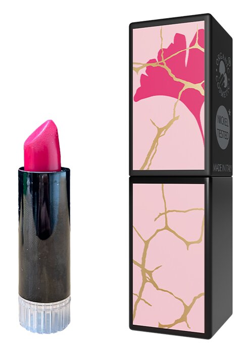Purobio cosmetics lipstick creamy matte 02 fucsia vibes