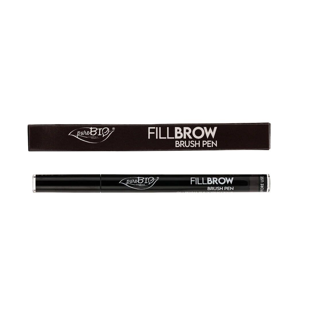 Purobio fillbrow penne sopracciglia 04 nero soft