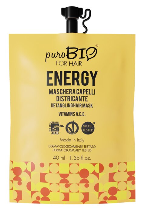 Purobio for hair maschera energy 40 ml