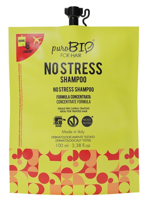 Purobio for hair shampoo no stress 100 ml