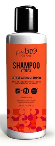 Purobio for hair shampoo vitalita' 200 ml