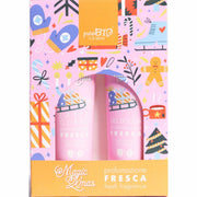 Purobio for skin kit gel doccia e latte corpo da 150 ml fragranza fresca