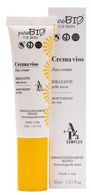 Purobio fs crema viso idratante pelle secca 30 ml