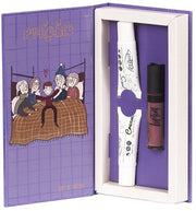 Purobio kit la fabbrica di cioccolato 1 rossetto liquido rosa freddo 04 + 1 scrub labbra + 1 balsamo labbra in crema