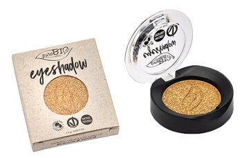 Purobio ombretto compatto oro shimmer refill 24