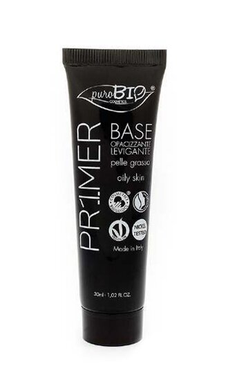 Purobio primer viso pelle grassa opacizzante levigante 02