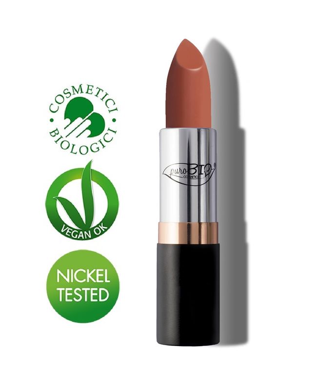 Purobio rossetto in stick pesca chiaro 01