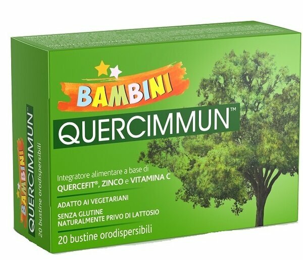Quercimmun bambini 20 bustine oro