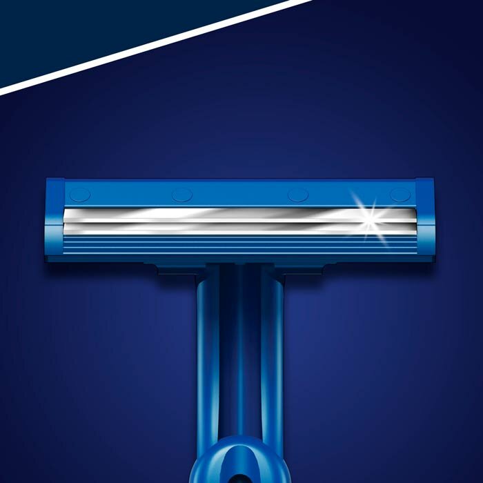 Rasoio gillette blue ii standard 6 x 20 x 5