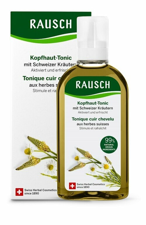Rausch tonificante per cuoio capelluto alle erbe svizzere 200 ml