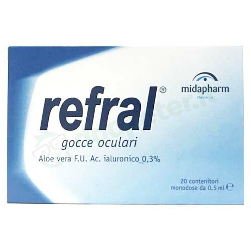 Refral monodose gocce oculari 20 contenitori x 0,5 ml