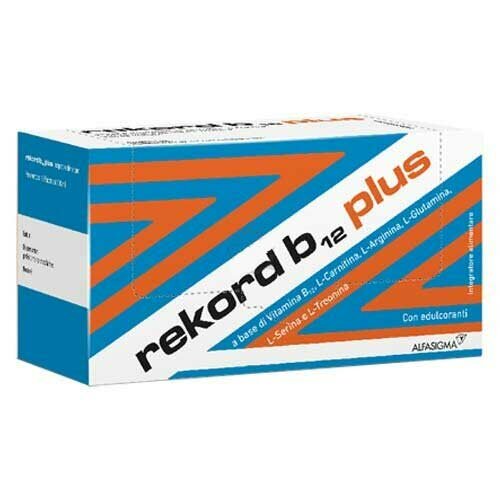 Rekord B12 Plus Integratore Vitaminico 10 Flaconcini 10 ml
