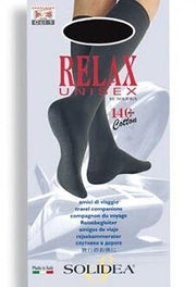 Relax unisex 140 gambaletto cotton nero 1