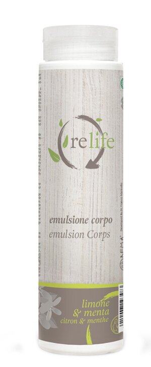 Relife emulsione corpo limone menta 200 ml