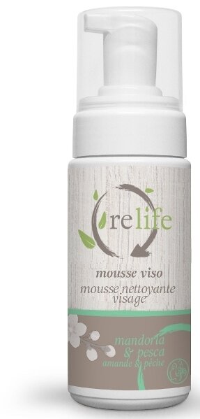 Relife mousse viso mandorla & pesca