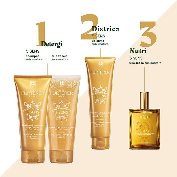 René Furterer 5 Sens Olio Secco Sublimatore Corpo Capelli 100 ml