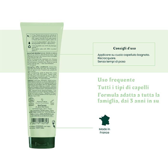 René Furterer Naturia Balsamo Latte Districante Bio 150 ml