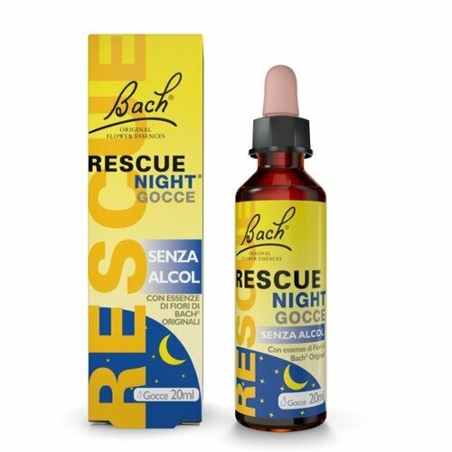 Rescue Night Gocce Senza Alcool Integratore 20 ml