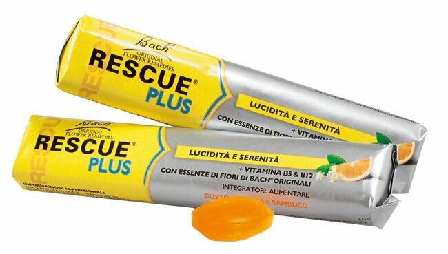 Rescue Plus Confetti Arancia e Sambuco 10 Pezzi