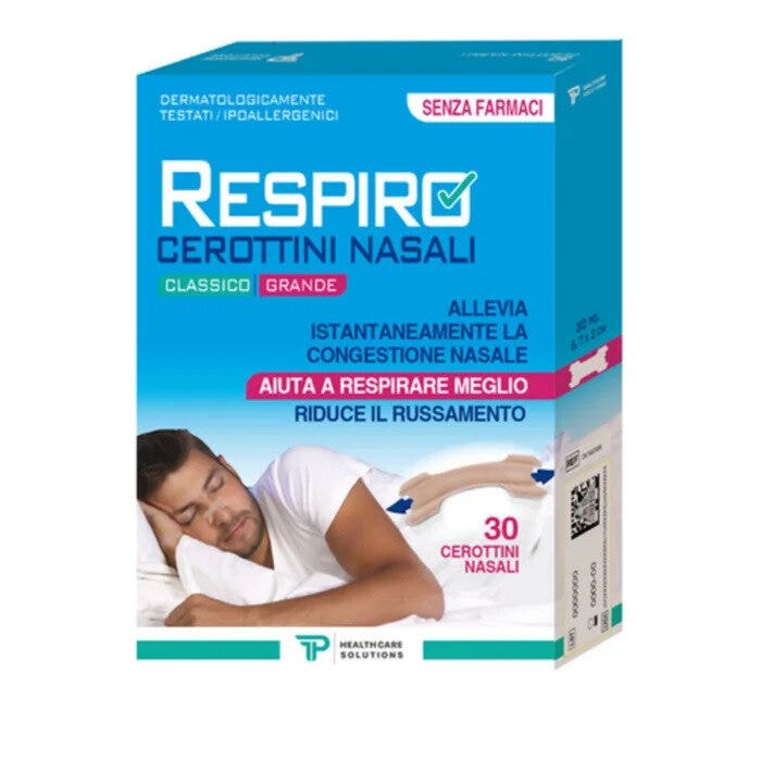 Respiro 30 cerottini nasali grandi