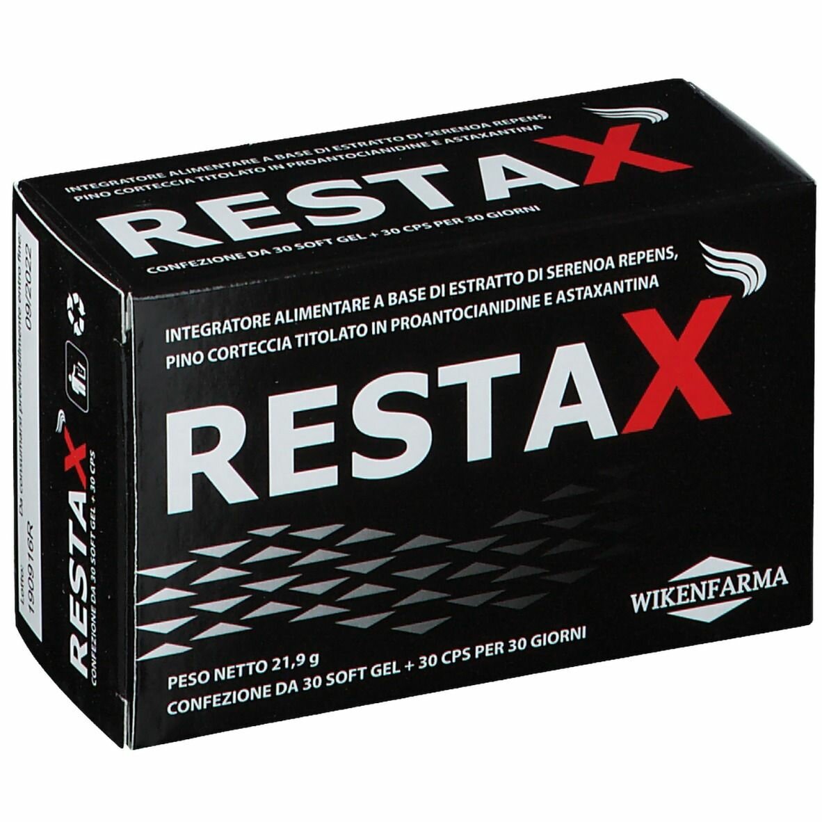 Restax 30 capsule + 30 capsule softgel