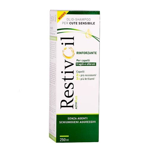 Restivoil Activ Plus Olio Shampoo Rinforzante Anticaduta 250 ml