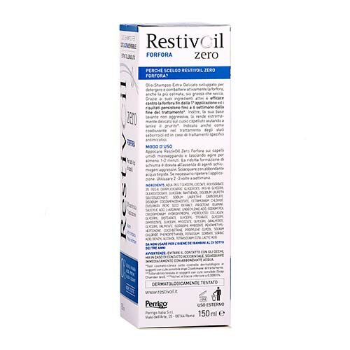 RestivOil Zero Azione Antiforfora Olio Shampoo 150 ml