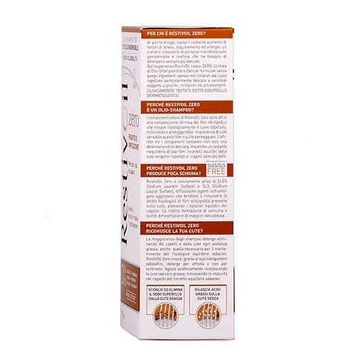 RestivOil Zero Prurito e Irritazione Olio Shampoo Lenitivo 150ml