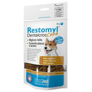 Restomyl Dentalcroc Alimento per Alito Cane Taglia Piccola 60g