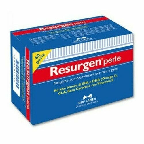 Resurgen Perle Integratore Ricostituente Cani E Gatti 60 Perle