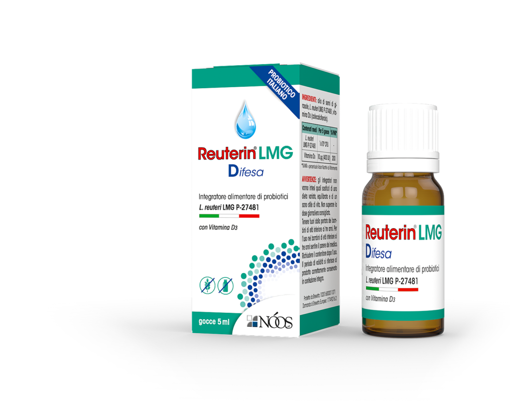 Reuterin D3 Gocce Integratore Fermenti Lattici Vivi 5 ml