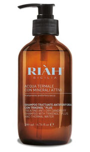 Riah acqua termale shampoo antiforfora secca 200 ml