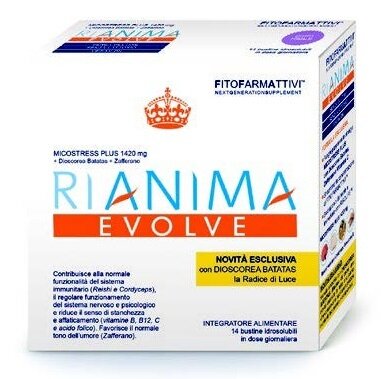 Rianima evolve 14 bustine