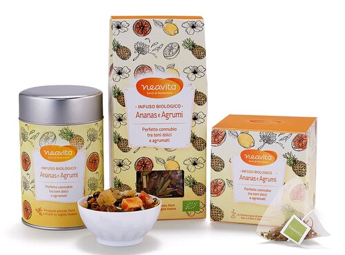 Ricarica infuso ananas e agrumi bio 100 g 100 g