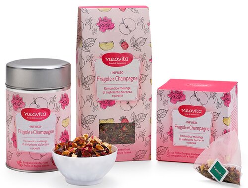 Ricarica infuso fragole/champagne 100 g