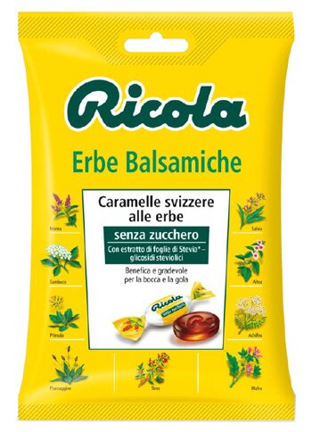 Ricola erbe balsamiche senza zucchero 70 g