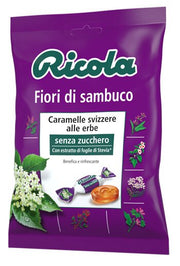 Ricola fiori di sambuco senza zucchero 70 g
