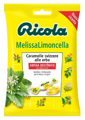 Ricola melissa limoncella senza zucchero 70 g