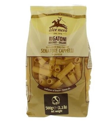 Rigatoni di semola senatore cappelli bio 500 g
