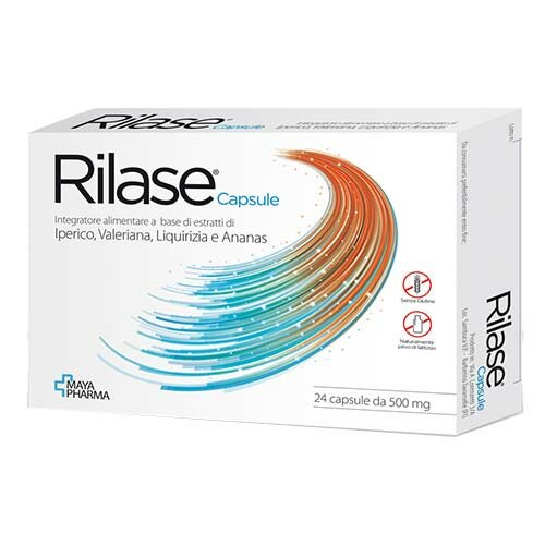 Rilase Integratore Funzionalità Intestinale 24 Capsule