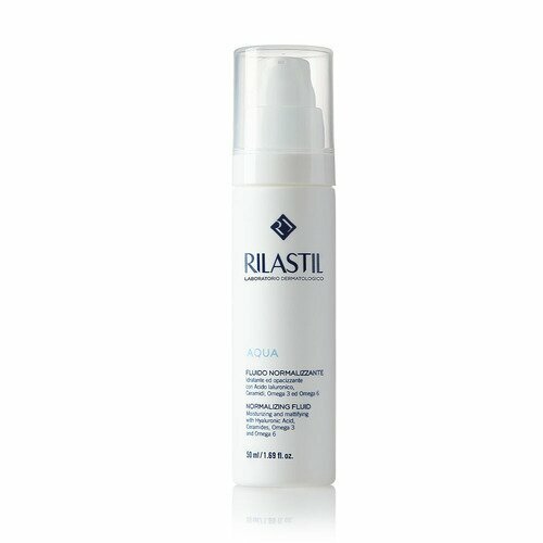 Rilastil Aqua Fluido Normalizzante Viso Pelle Impura 50 ml