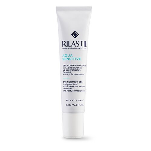 Rilastil Aqua Sensitive Gel Contorno Occhi 15 ml