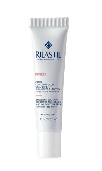 Rilastil difesa crema contorno occhi e palpebre emolliente e lenitiva 15 ml