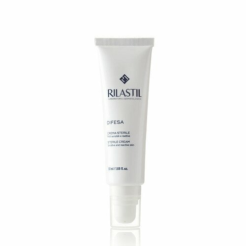 Rilastil Difesa Crema Sterile Lenitiva per Pelli Sensibili e Irritate 50 ml